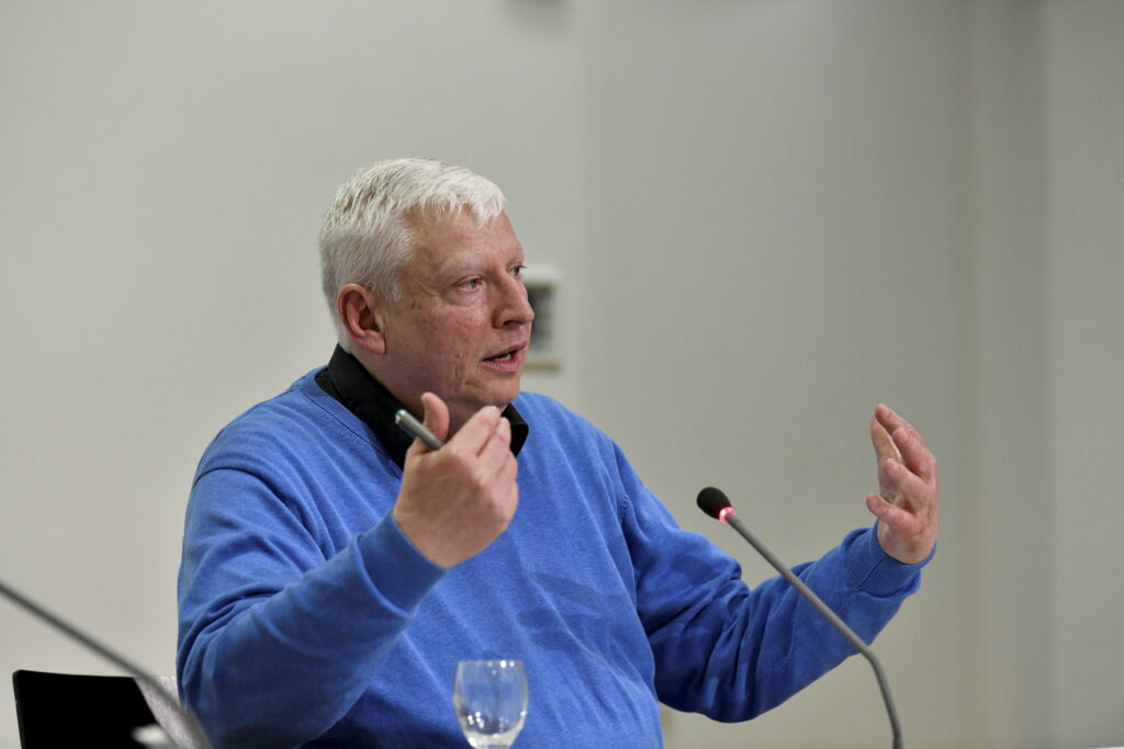 Michael Hochgeschwender im Gespräch mit dem Publikum | Mosse Lecture von Michael Hochgeschwender | © Niels Leiser für Mosse Lectures