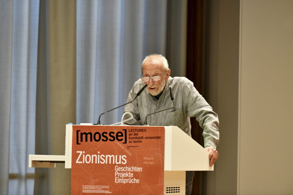 Steven E. Aschheim während seiner Mosse Lecture | Mosse Lecture von Steven E. Aschheim | © Niels Leiser für Mosse Lectures