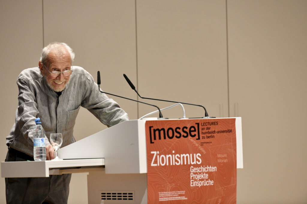 Steven E. Aschheim während seines Vortrags | Mosse Lecture von Steven E. Aschheim | © Niels Leiser für Mosse Lectures