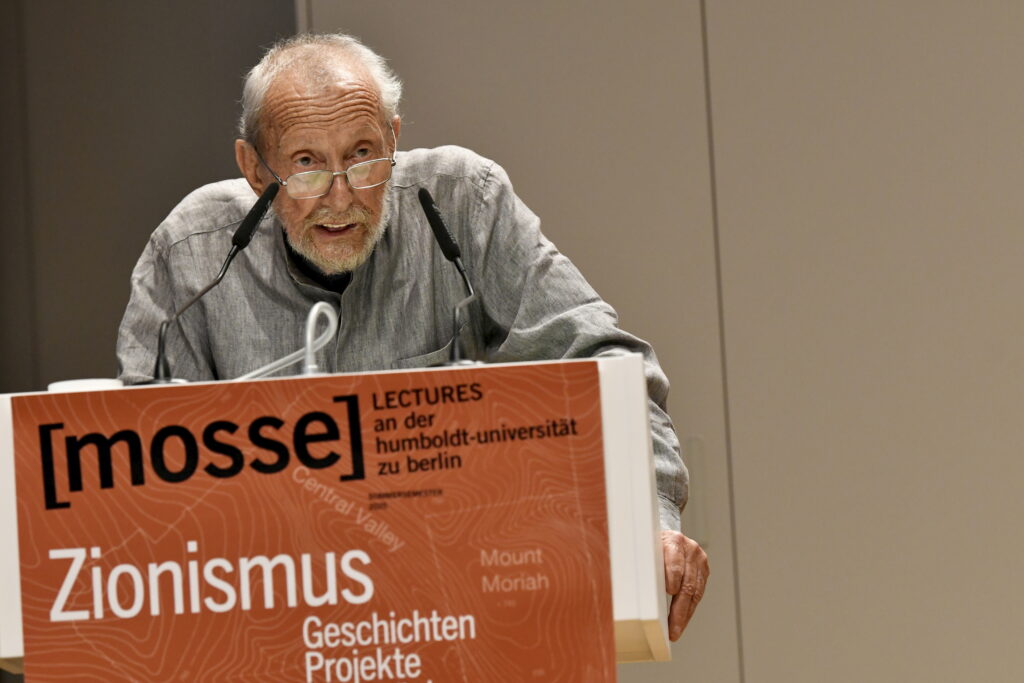 Steven E. Aschheim während seines Vortrags | Mosse Lecture von Steven E. Aschheim | © Niels Leiser für Mosse Lectures