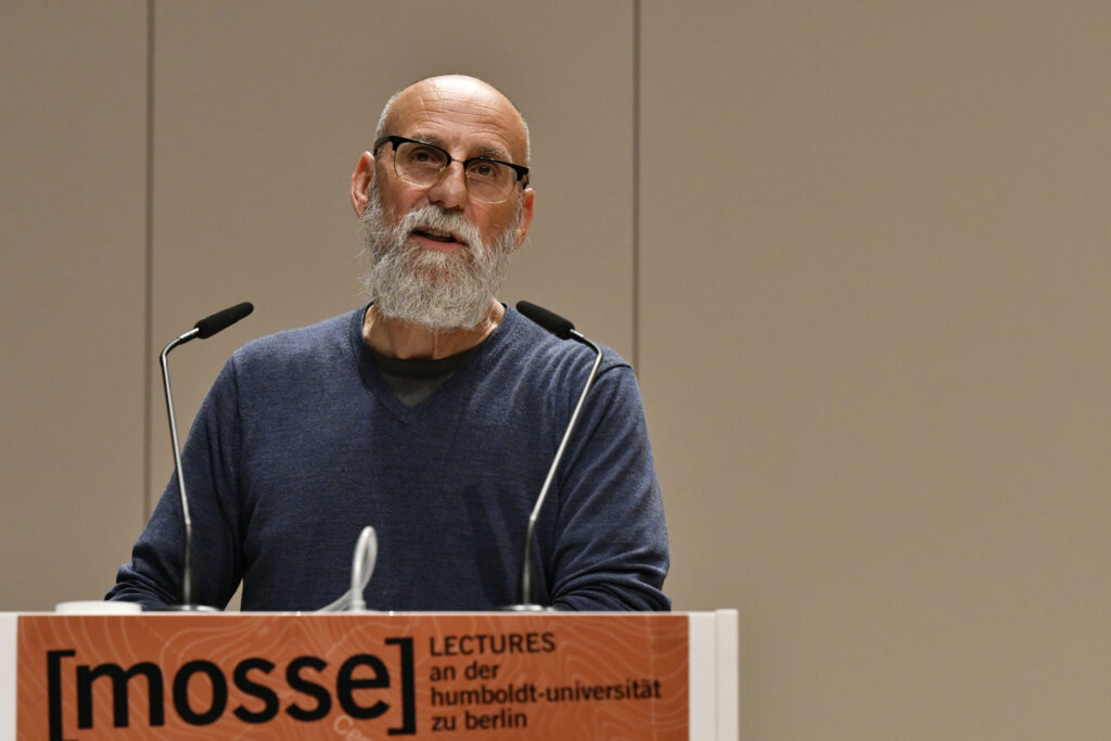 Shaul Magid während seines Vortrags | Mosse Lecture von Shaul Magid | © Niels Leiser für Mosse Lectures