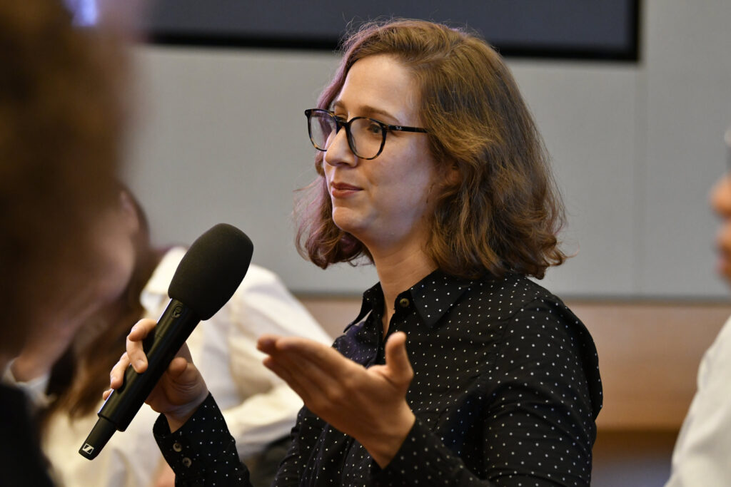 Eine Frage aus dem Publikum | Mosse Lecture von Shaul Magid | © Niels Leiser für Mosse Lectures